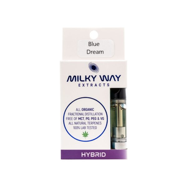 Buy Milky Way Extracts - Vape Cartridge - Blue Dream - Hybrid EZ Weed Online