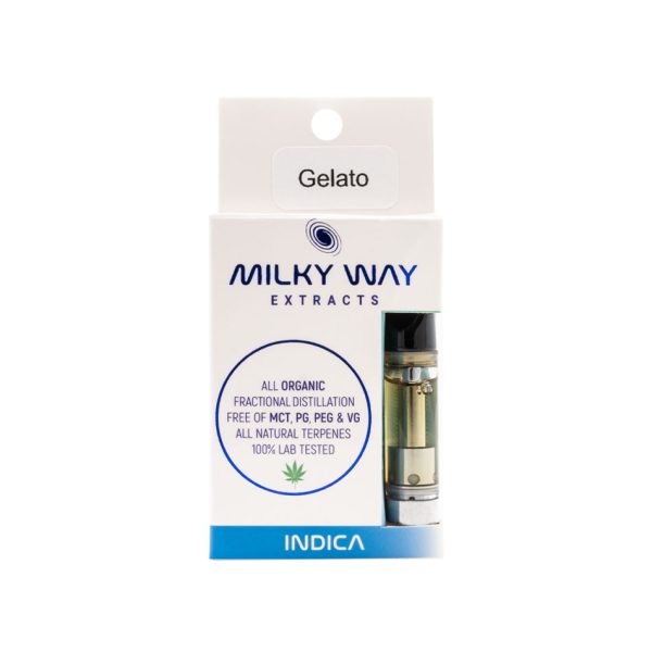 Buy Milky Way Extracts - Vape Cartridge - Gelato - Indica EZ Weed Online