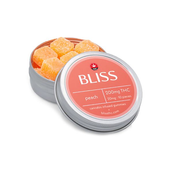 Buy Bliss - Infused Gummies - Peach EZ Weed Online