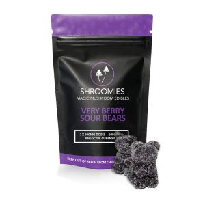 Buy Shroomies - Very Berry Sour Gummy Bears - 1000MG EZ Weed Online