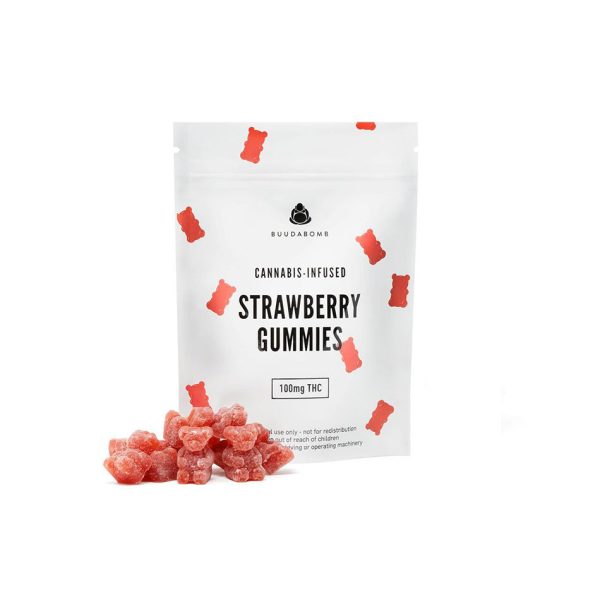 Buy Buudabomb Strawberry Gummies EZ Weed Online