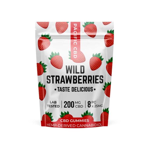 Buy Pacific CBD - Wild Strawberries 200MG EZ Weed Online