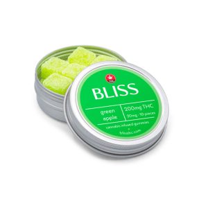 Buy Bliss - Infused Gummies - Green Apple 200MG EZ Weed Online