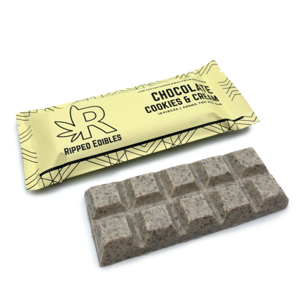 Buy Ripped Edibles - Chocolate - Cookies and Cream - 400MG THC EZ Weed Online