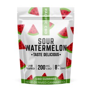 Buy Pacific CBD - Sour Watermelon Gummies - 200MG EZ Weed Online