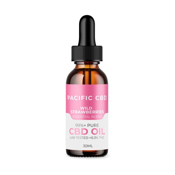 Buy Pacific CBD - Essential Blend Tincture - Wild Strawberry 1000MG EZ Weed Online