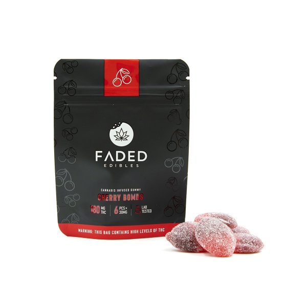 Buy Faded - Cherry Bombs - 180MG EZ Weed Online