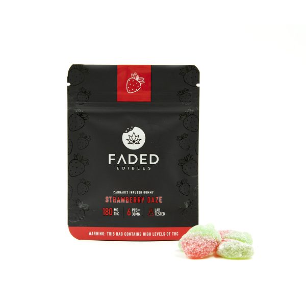 Buy Faded - Strawberry Daze - 180MG EZ Weed Online