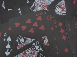 ezweed playing cards red/black
