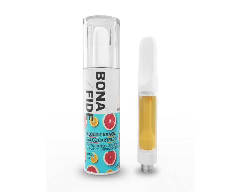 Photographie source: Bonafide – Sauce Cartridge – Blood Orange