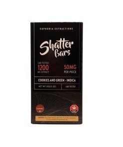 Euphoria Extractions Cookies N Green Indica Bar 1200MG