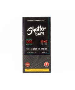 Euphoria Extractions Toffee Crunch Indica Bar 1200MG