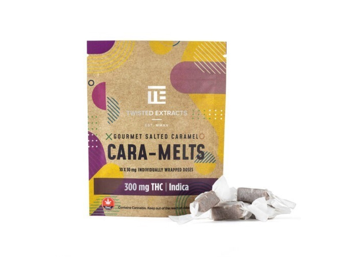 Photographie source: Twisted Extracts – Indica Salted Cara-Melts