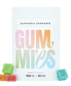 Euphoria Cannabis - Party Pack Gummies 100MG THC