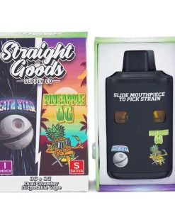 Straight Goods Dual Chamber Disposable Vapes 6G - Death Star/Pineapple OG
