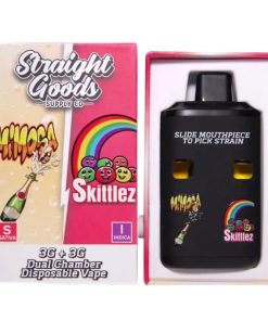 Straight Goods Dual Chamber Disposable Vapes 6G - Mimosa/Skittlez