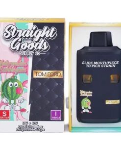 Straight Goods Dual Chamber Disposable Vapes 6G - Watermelon Bubblegum/Tom Ford