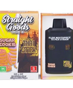 Straight Goods Dual Chamber Disposable Vapes 6G - Sugar Cookie/Thai Stick
