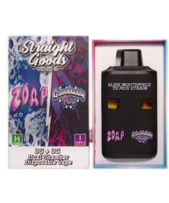 Straight Goods Dual Chamber Disposable Vapes 6G - Zoap / Grand Daddy Purple