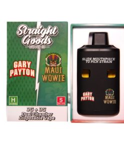 Straight Goods Dual Chamber Disposable Vapes 6G - Gary Payton/Maui Wowie