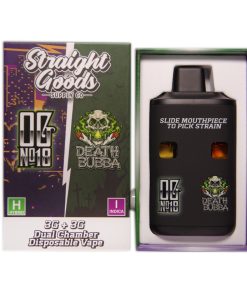 Straight Goods Dual Chamber Disposable Vapes 6G - OG #18 / Death Bubba