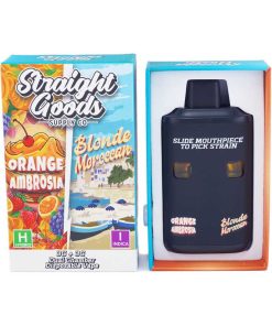 Straight Goods Dual Chamber Disposable Vapes 6G - Orange Ambrosia / Blonde Moroccan