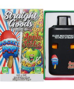 Straight Goods Dual Chamber Disposable Vapes 6G - Rocket Pops / Apple Jacks