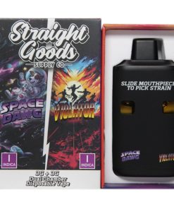 Straight Goods Dual Chamber Disposable Vapes 6G - Space Dawg / Violator