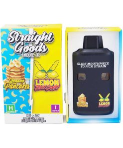Straight Goods Dual Chamber Disposable Vapes 6G - Banana Pancakes / Lemon Rock