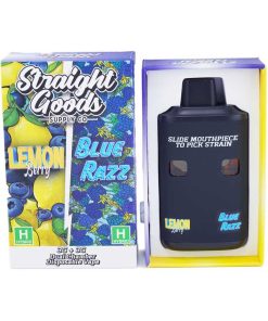 Straight Goods Dual Chamber Disposable Vapes 6G - Lemon Berry / Blue Razz