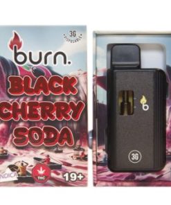 Burn Disposable Vapes - Black Cherry Soda 3ML