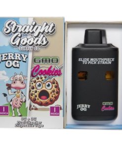 Straight Goods Dual Chamber Disposable Vapes 6G - Jerry OG / GMO Cookies 6G
