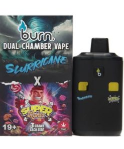 Burn Dual Chamber Disposable Vape – Slurricane x Super Runtz 6G