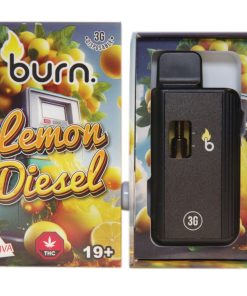 Burn Disposable Vapes - Lemon Diesel 3ML