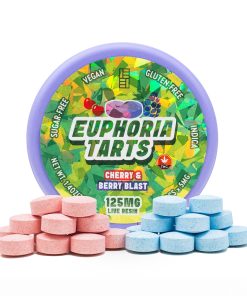 Euphoria Extractions - Indica Euphoria Tarts 125MG