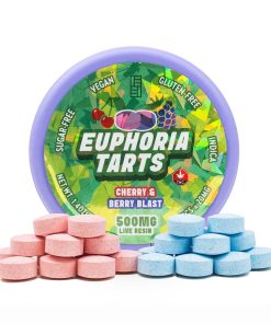 Euphoria Extractions - Indica Euphoria Tarts 500MG