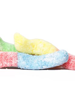 CBD Sweets - Sour Neon Gummy Worms - 100MG