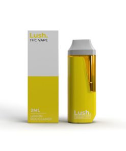 Lush Disposable Vape - Lemon Rock Candy - 2G