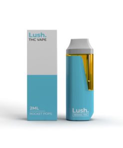 Lush Disposable Vape - Rocket Pops - 2G