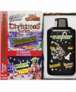 Straight Goods Dual Chamber Disposable Vapes 6G - Butterscotch / Hazelnut Cream 6G