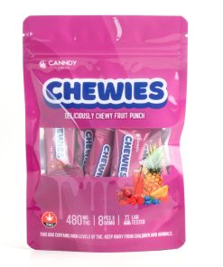 Canndy Chewies 480MG THC - Fruit Punch