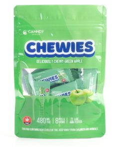 Canndy Chewies 480MG THC - Green Apple