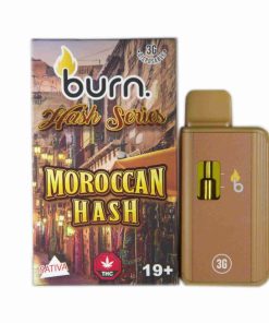 Burn Disposable Vapes - Moroccan Hash 3ML