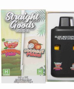 Straight Goods Dual Chamber Disposable Vapes 6G - Morning Punch / Coconut Peach 6G