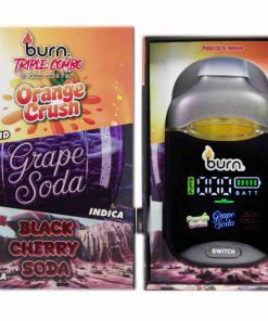 Burn Triple Threat – Orange Crush + Grape Soda + Black Cherry Soda (3 Gram)