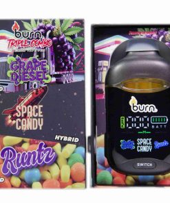 Burn Triple Threat – Grape Diesel + Space Candy + Runtz (3 Gram)