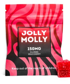 Jolly Molly Wild Cherry Gummies - 150MG