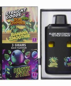 Straight Goods Dual Chamber Disposable Vapes 6G - Banana Smoothie / Death Star
