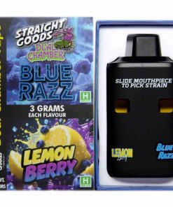 Straight Goods Dual Chamber Disposable Vapes 6G - Blue Razz / Lemon Berry