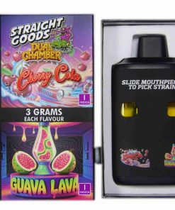 Straight Goods Dual Chamber Disposable Vapes 6G - Cherry Cola / Guava Lava